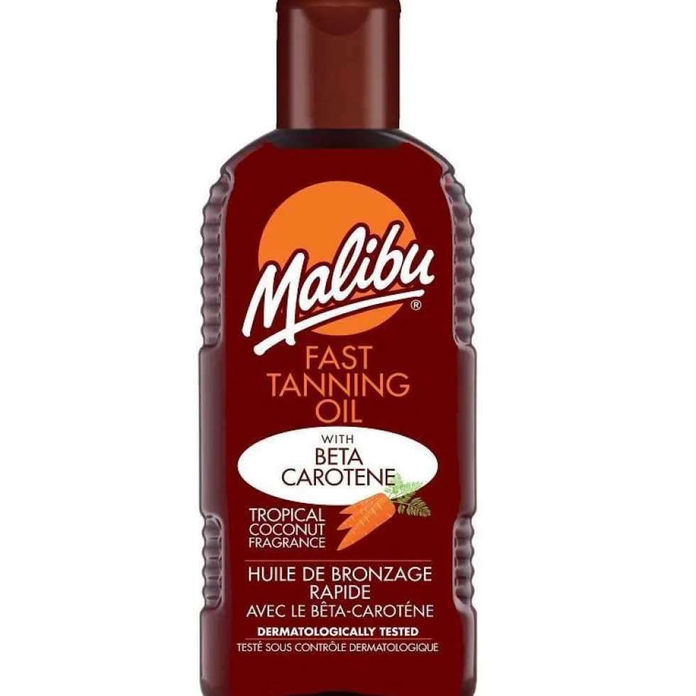 Malibu Fast Tanning Oil with Beta Carotene 100ml
