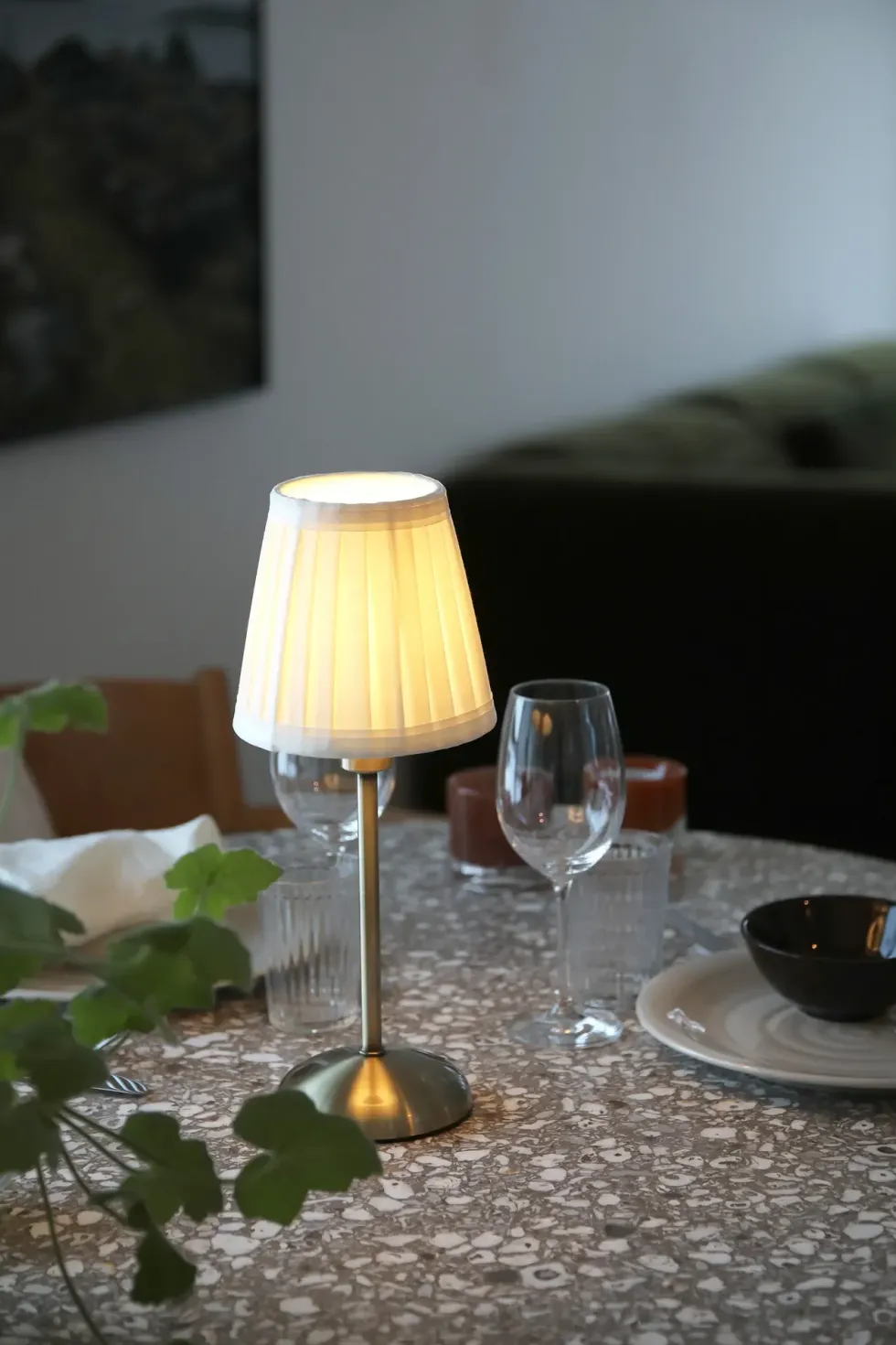 Markslöjd Anno uppladdningsbar bordslampa
