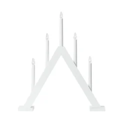 Markslöjd Ariele adventsljusstake vit, 52 cm