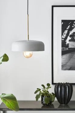 Markslöjd Caen taklampa grå