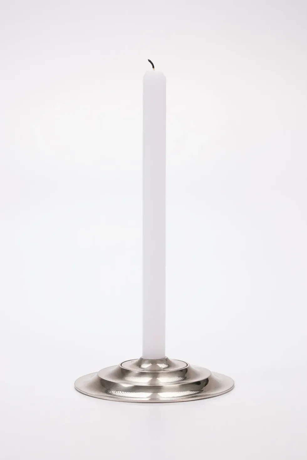 Markslöjd Forma ljusstake stål Ø15 cm
