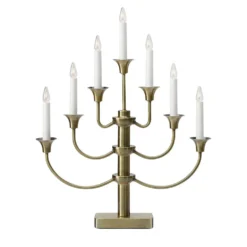 Markslöjd Gylling adventsljusstake mässing, 53 cm