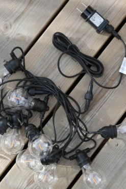 Markslöjd Link ljusslinga 10L startpaket och extra förlängning