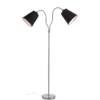 Markslöjd Modena golvlampa stål/svart