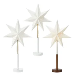Markslöjd Noella uppladdningsbar adventsstjärna