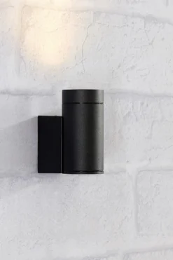Markslöjd Pipe fasadlampa 1L svart