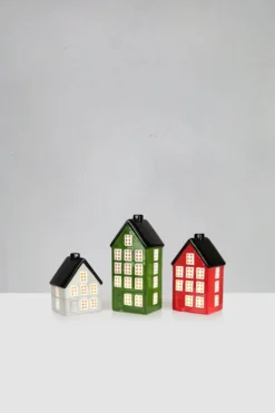 Markslöjd Portree dekorationshus 3 delar