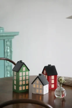 Markslöjd Portree dekorationshus 3 delar