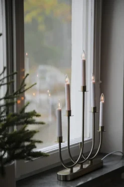 Markslöjd Soro Adventsljusstake Antik Mässing