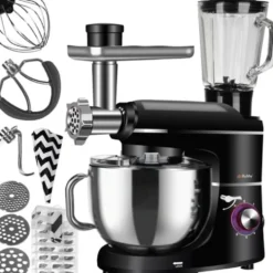 Matberedare med köttkvarn / mixer 2200W 6,2L