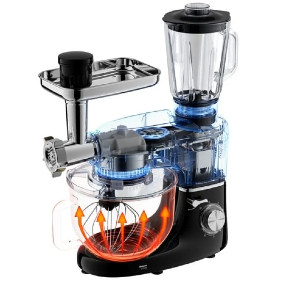 Matberedare med köttkvarn / mixer 2200W 6,2L