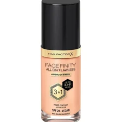 Max Factor Facefinity 3 In 1 Foundation 45 Warm Almond