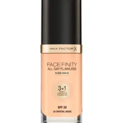 Max Factor Facefinity 3 In 1 Foundation 33 Crystal Beige