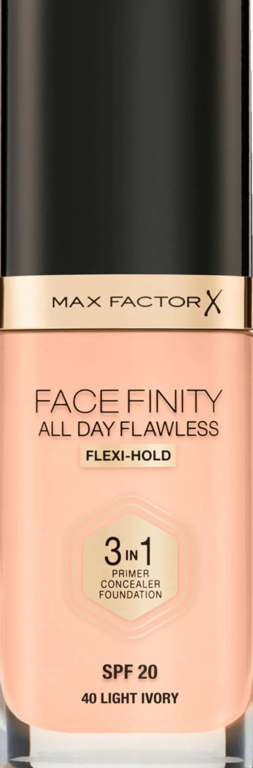 Max Factor Facefinity 3 In 1 Foundation 40 Light Ivory