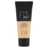 Maybelline Fit Me Matte + Poreless Foundation - 104 Soft Ivory