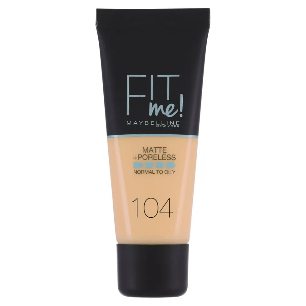 Maybelline Fit Me Matte + Poreless Foundation - 104 Soft Ivory