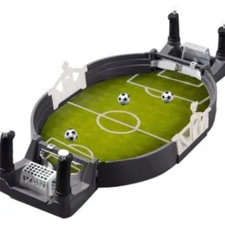 Mini fotbollsspel bordsspel 2 spelare med 3 bollar 47x10x22,5 cm