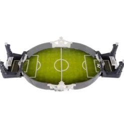 Mini fotbollsspel bordsspel 2 spelare med 3 bollar 47x10x22,5 cm