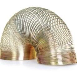 Mini Slinky leksak i metall