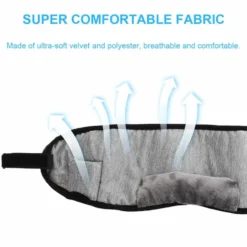 Mjuk Sovmask med Bluetooth Hörlurar - Sovhörlurar