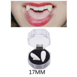 17mm - Vampyrtänder för Halloween och Maskerad – Skapa