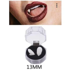 13mm - Vampyrtänder för Halloween och Maskerad – Skapa