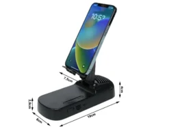 Mobilstativ med högtalare, Bluetooth och powerbank
