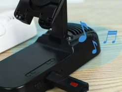 Mobilstativ med högtalare, Bluetooth och powerbank