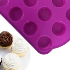 Muffinsform i Silikon - Minimuffinsplåt för Bakning