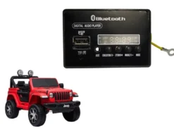 Musikpanel till elektrisk ride-on bil DK-JWR555
