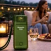 Myggavvisare USB-C med 6 refillpatroner, uppladdningsbar 14x5 cm