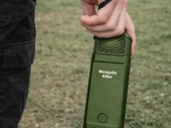 Myggavvisare USB-C med 6 refillpatroner, uppladdningsbar 14x5 cm
