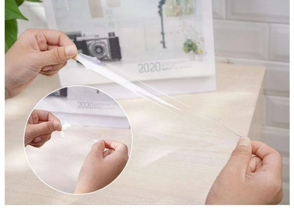 NanoTejp Återanvändbar Dubbelhäftande Transparent - 3M