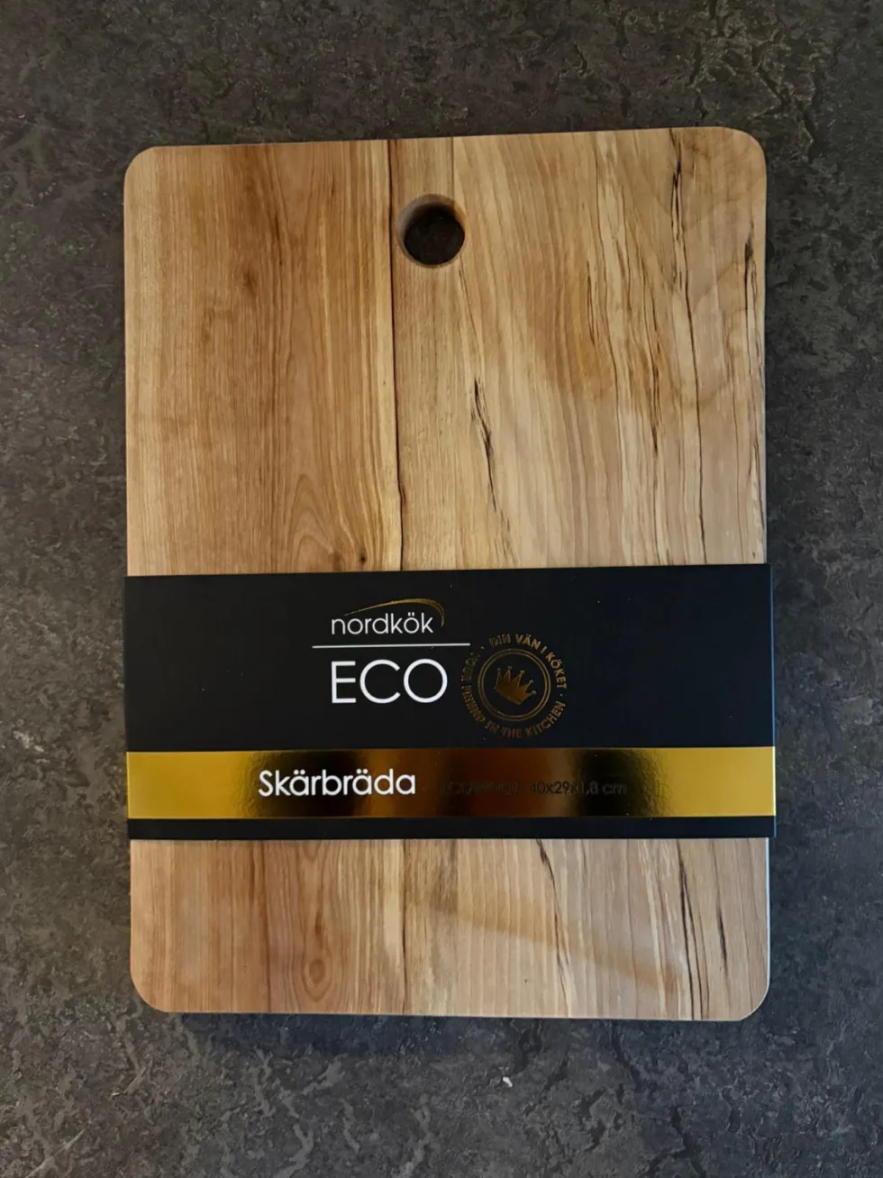 Nordkök ECOWOOD skärbräda 3-pack