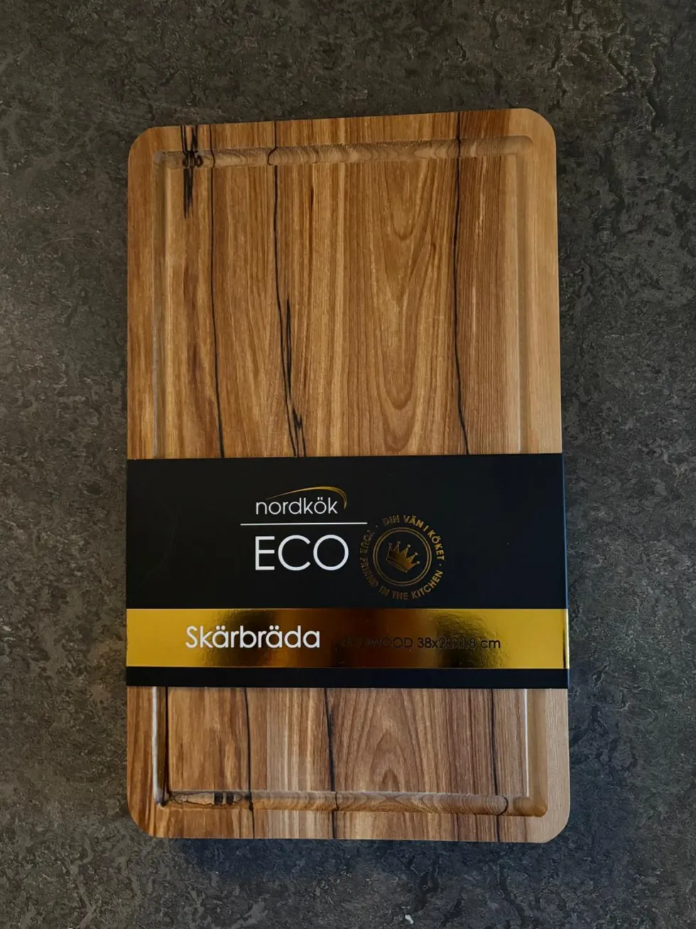 Nordkök ECOWOOD skärbräda 3-pack