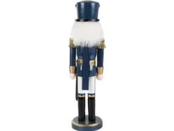 Nötknäppare julfigur soldat i trä handmålad 35 x 9 cm