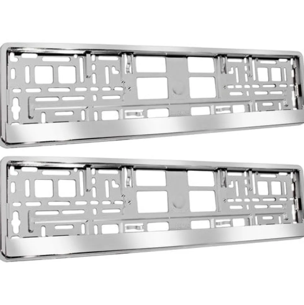 Nummerplåtshållare för bil 2-pack