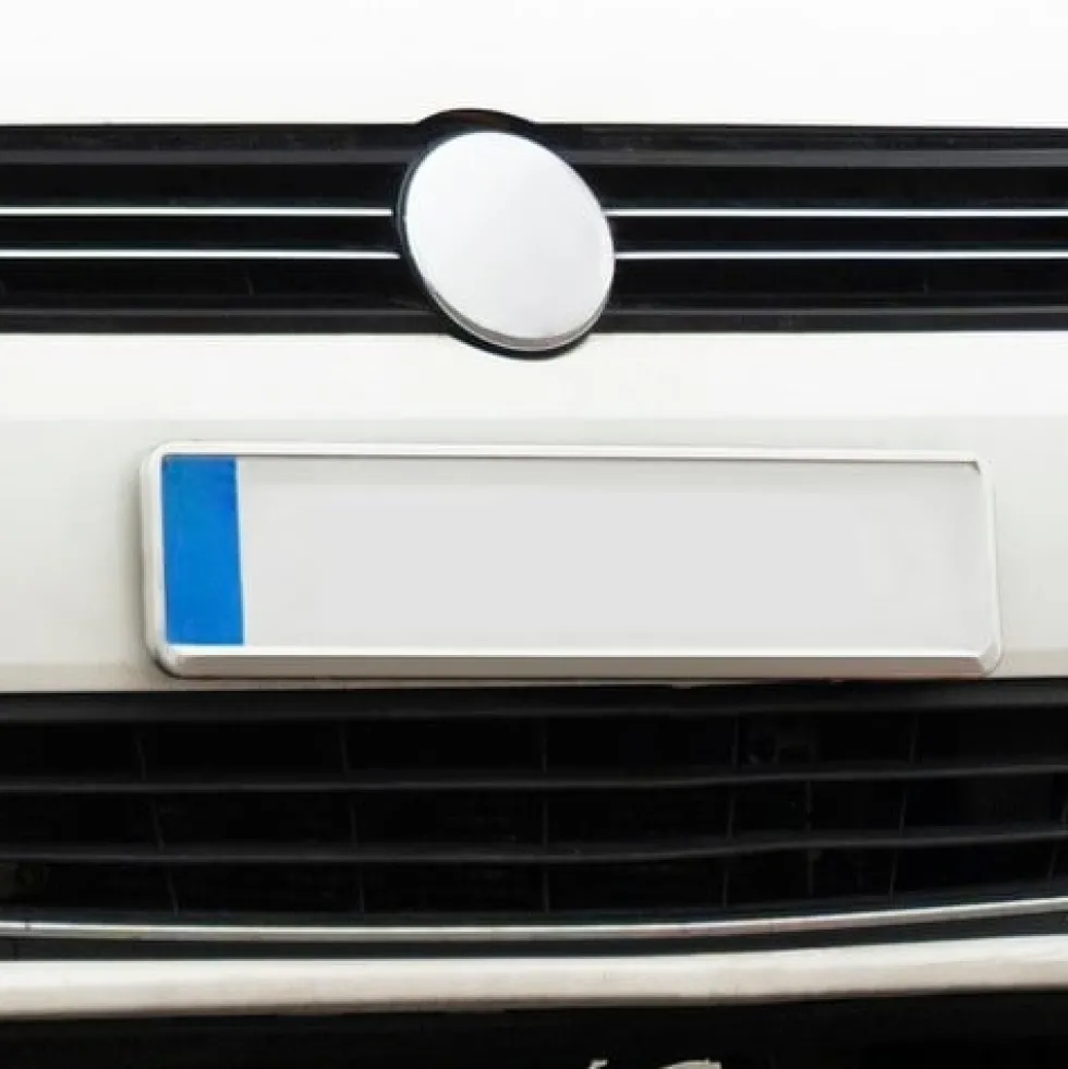 Nummerplåtshållare för bil 2-pack