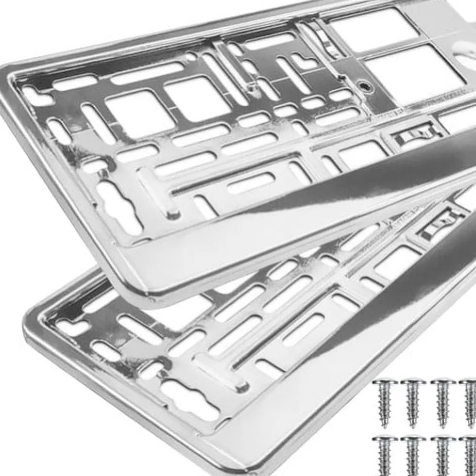 Nummerplåtshållare för bil 2-pack