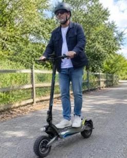 Offroad Elscooter Ebike T2 - 1000W 45km/h - 48V 20Ah - LED - 10 tum hjul - 60 km elsparkcykel escooter ebike
