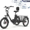 ONESPORT OT30 PRO elcykel, med justerbar saddel, 20*3" tums däck, 18Ah batteri, 500W Motor,maxlast 180 kg, räckvidd 90 km