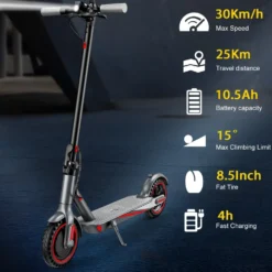 2025 - OOK-TEK D8 KickScooter Elsparkcykel - 30km/h elcykel