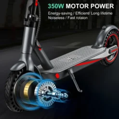 2025 - OOK-TEK D8 KickScooter Elsparkcykel - 30km/h elcykel