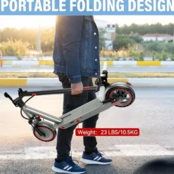 2026 - OOK-TEK D8 MAX suspension KickScooter Elsparkcykel - 30km/h elcykel