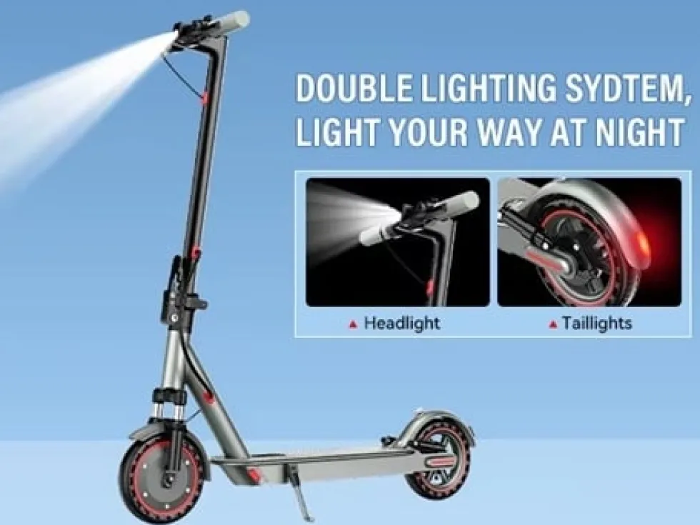 2026 - OOK-TEK D8 MAX suspension KickScooter Elsparkcykel - 30km/h elcykel