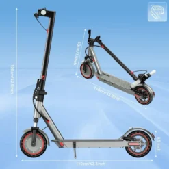 2026 - OOK-TEK D8 MAX suspension KickScooter Elsparkcykel - 30km/h elcykel