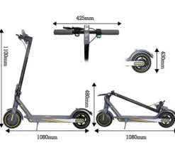 2026 - OOK-TEK V8 KickScooter Elsparkcykel - 30km/h elcykel
