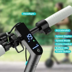 2026 - OOK-TEK V8 PLUS suspension KickScooter Elsparkcykel - 30km/h elcykel