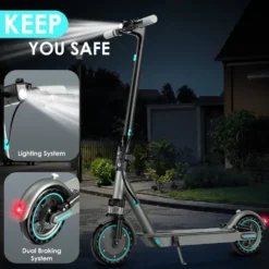 2026 - OOK-TEK V8 PLUS suspension KickScooter Elsparkcykel - 30km/h elcykel