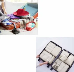 Organizer / Packningsset 7-delar för resväska
